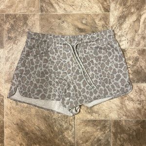 NWOT animal print pajama shorts